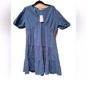 Jersey Seersucker Dress | 8 R